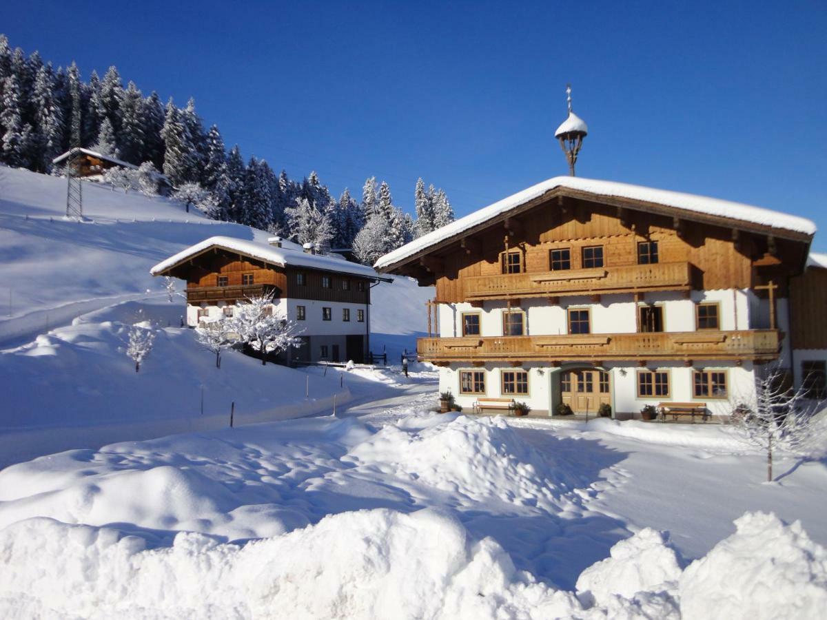 Bio-Bauernhof Niederlehen Villa Fieberbrunn Luaran gambar